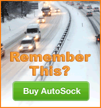 The Roof Box Company: AutoSock car snow socks/snow chains